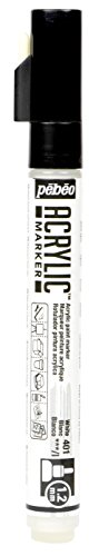 Pebeo Deco Marker, Weiß, 1,2 mm Pebeo Deco Marker, Weiß, 1,2 mm von Pebeo