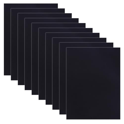 Flicken Selbstklebend Stoff (10 Stück), Stoffflicken Selbstklebend, Daunenjacken-Flicken, Für Zelte, Daunenjacke, Schlafsack, Tasche, Schwarz, 15 x 20 cm von peiqiup