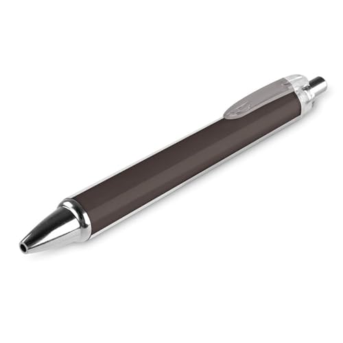 Klassischer Kugelschreiber für Bürobedarf, Grau, 0,5 mm, feine Spitze, schwarze Tinte, glatter Schreibstift Klassischer Kugelschreiber für Bürobedarf, Grau, 0,5 mm, feine Spitze, schwarze Tinte, glatter Schreibstift von peiyeety
