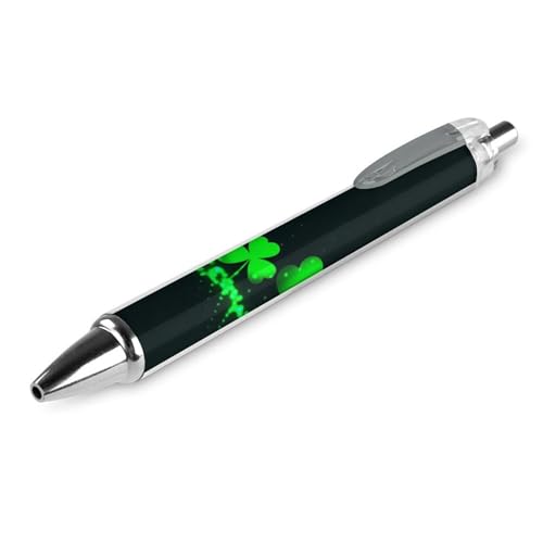 Schnelltrocknender Bürostift, St. Patrick's Day, grünes Kleeblatt, Kleeblatt, Gras, 0,5 mm feine Spitze, schwarze Tinte, Kugelschreiber mit sanftem Schreibgefühl Schnelltrocknender Bürostift, St. Patrick's Day, grünes Kleeblatt, Kleeblatt, Gras, 0,5 mm feine Spitze, schwarze Tinte, Kugelschreiber mit sanftem Schreibgefühl von peiyeety
