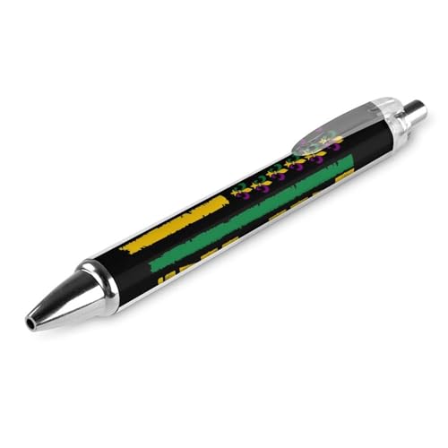 peiyeety Klassischer Kugelschreiber mit feiner Spitze, 0,5 mm, schwarze Tinte, glattes Schreiben, Bürobedarf, Stift, amerikanische Flagge, Karnevalsdekoration peiyeety Klassischer Kugelschreiber mit feiner Spitze, 0,5 mm, schwarze Tinte, glattes Schreiben, Bürobedarf, Stift, amerikanische Flagge, Karnevalsdekoration von peiyeety