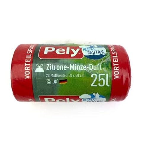 Pely Müllbeutel 25 L 28 Stück Müllsack Beutel Sack Abfallbeutel Abfallsack Pely Müllbeutel 25 L 28 Stück Müllsack Beutel Sack Abfallbeutel Abfallsack von pely