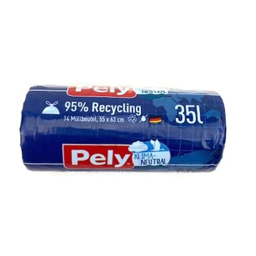 Pely Müllbeutel 35 L 14 Stück Müllsack Beutel Sack Abfallbeutel Abfallsack Pely Müllbeutel 35 L 14 Stück Müllsack Beutel Sack Abfallbeutel Abfallsack von pely
