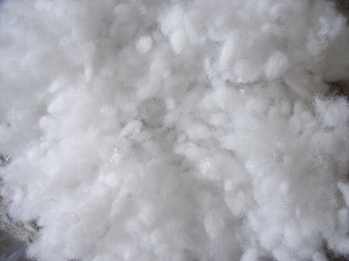 Polyester Faserkügelchen 10 kg,(EUR 8,80/kg), virgin-type, weiß, silikonisiert, maschinenwaschbar bis 95 °C, Öko-Tex Standard 100, Produktklasse 1 , Faserbällchen, Füllmaterial, Füllwatte von pemmiproducts