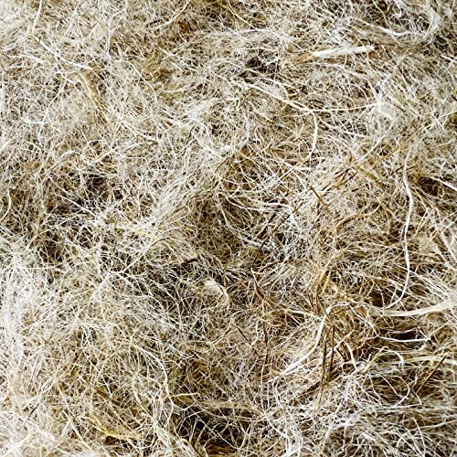 pemmiproducts Füllwatte aus 100% Hanf, Natur, 10 kg (6,25€/kg), Spezial-Feststopfwatte, kompostierbar, geeignet als natürliches und nachwachsendes Füllmaterial, Stopfhanf (10) von pemmiproducts