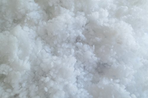 pemmiproducts Polyester Faserkügelchen 1,5 kg, (EUR 11,67/kg), schwer entflammbar, weiß, maschinenwaschbar bis 60 °C, Öko-Tex Standard 100, Produktklasse 1, Faserbällchen, Füllmaterial, Füllwatte von pemmiproducts