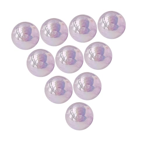 perfk 10 Stücke 16mm Acrylperlen Schmuck Making Perlen professionelle, zarte, Kunstwerk Dekoration Telefonkettenzubehör, Lila perfk 10 Stücke 16mm Acrylperlen Schmuck Making Perlen professionelle, zarte, Kunstwerk Dekoration Telefonkettenzubehör, Lila von perfk