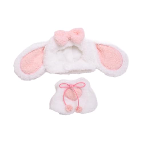 perfk 2 Stück Fashion Dolls Bunny Overall und Hut Miniatur Kleidung Zubehör Outfits Kostüm für 15-17cm Puppen Mädchen Puppen Ankleiden perfk 2 Stück Fashion Dolls Bunny Overall und Hut Miniatur Kleidung Zubehör Outfits Kostüm für 15-17cm Puppen Mädchen Puppen Ankleiden von perfk