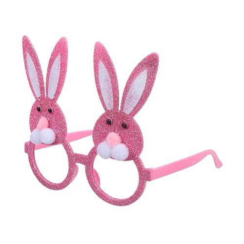 perfk 2 Stücke Ostergläser ohne Objektive Kostüme Accesories Party Vorräte von perfk