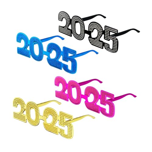 perfk 4 Paare 2025 Gläser stilvoller Abschlussgläser für Abschlussball Hochzeit Neujahrsparty perfk 4 Paare 2025 Gläser stilvoller Abschlussgläser für Abschlussball Hochzeit Neujahrsparty von perfk