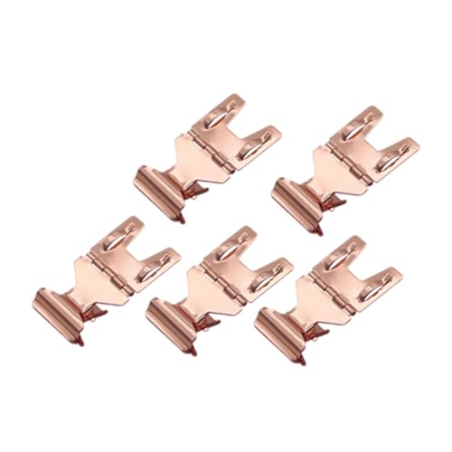 perfk 5 Stück Warenschild-Clips zum Anklipsen von Etikettenhaltern, Ständer mit Doppelkopf, Preisschild-Clips für Kleiderstangen oder Röhren, Rosa perfk 5 Stück Warenschild-Clips zum Anklipsen von Etikettenhaltern, Ständer mit Doppelkopf, Preisschild-Clips für Kleiderstangen oder Röhren, Rosa von perfk