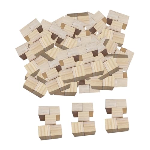 perfk 500 Stück unfertige Holzklötze, Stapelklötze, Zählklötze, Holzwürfel, quadratische Klötze zum Basteln von Spielwürfeln, 1.5 cm perfk 500 Stück unfertige Holzklötze, Stapelklötze, Zählklötze, Holzwürfel, quadratische Klötze zum Basteln von Spielwürfeln, 1.5 cm von perfk