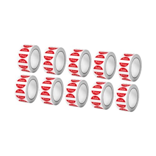 perfk 5000x Inventory Management Sticker 10 Rollen rote Selbstversiegelungsaufkleber Preisaufkleber für Yard Sale perfk 5000x Inventory Management Sticker 10 Rollen rote Selbstversiegelungsaufkleber Preisaufkleber für Yard Sale von perfk