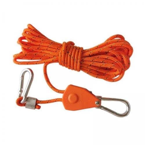 perfk 5X Ratschenaufhänger Seilaufhänger Wachstumslichtaufhänger Hängeseile Bungee Seil mit Karabiner Seilaufhänger Zelt Windseil Zum Wandern Klettern, 4m perfk 5X Ratschenaufhänger Seilaufhänger Wachstumslichtaufhänger Hängeseile Bungee Seil mit Karabiner Seilaufhänger Zelt Windseil Zum Wandern Klettern, 4m von perfk