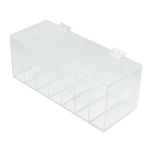 perfk Acryl-Aufkleber-Organizer, Etikettenspender, Desktop- oder Wandmontage, Zubehör für das Home Office, transparent, 225x89x89mm perfk Acryl-Aufkleber-Organizer, Etikettenspender, Desktop- oder Wandmontage, Zubehör für das Home Office, transparent, 225x89x89mm von perfk