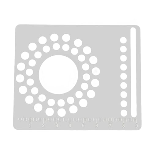 perfk Armbandperlenbrett Armbandbrett DIY Schmuckherstellungswerkzeuge Schlüsselanhängerzubehör Armbandmacher Einfache Aufbewahrung Organizer perfk Armbandperlenbrett Armbandbrett DIY Schmuckherstellungswerkzeuge Schlüsselanhängerzubehör Armbandmacher Einfache Aufbewahrung Organizer von perfk