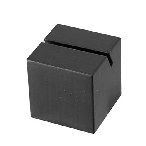 perfk Frist Kartenhalter Card Display Stand Memo Notizen Tischnummer Standbildhalter für Events Cafe Dinner Party, Quadrat perfk Frist Kartenhalter Card Display Stand Memo Notizen Tischnummer Standbildhalter für Events Cafe Dinner Party, Quadrat von perfk