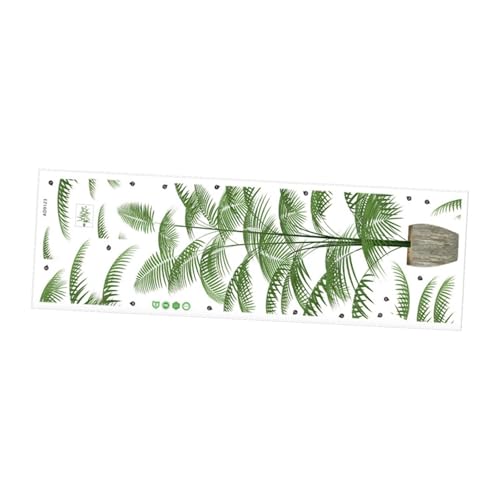 perfk Grüne Pflanzen Wandaufkleber Kunst PVC Abnehmbare Wandtattoos Dekorative Tapete für Badezimmer Esszimmer Wohnzimmer perfk Grüne Pflanzen Wandaufkleber Kunst PVC Abnehmbare Wandtattoos Dekorative Tapete für Badezimmer Esszimmer Wohnzimmer von perfk