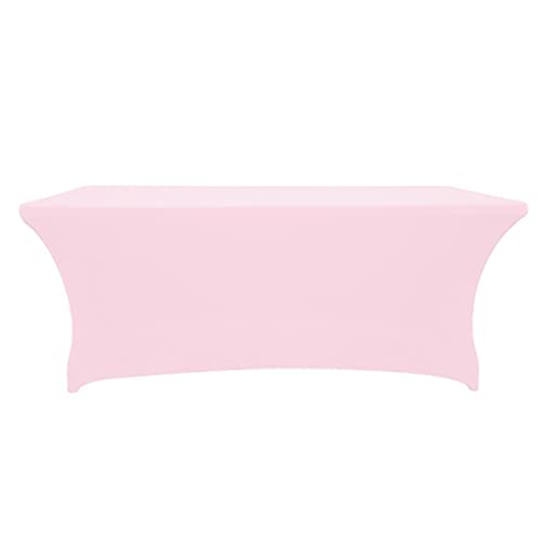 perfk Lash Bed Cover tischabdeckung Rechteckige Tischdecken für Home Stretch Table Cover, Pink von perfk