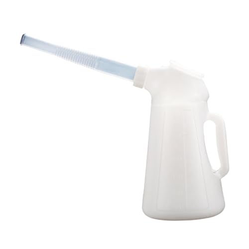 perfk Ölmessung Behälter Ölkrüge professionell Ölmessung und Abgabe von Krug Easy Filling Accessoires Ölspender Krug, 3 L von perfk