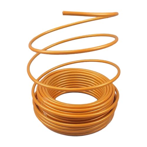 perfk PVC-Modellierrohr, Ballonrohr, tragbarer Bogenrahmenständer, Flexibles dekoratives Stützrohr, Party-Dekorrohr für Bogenbühne, Gold von perfk