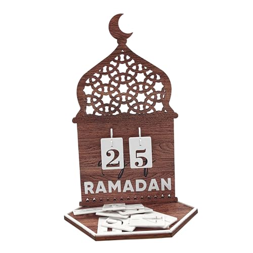 perfk Ramadan Adventskalender Holz Ramadan Kalender Foto Requisiten Geschenk Ramadan Dekoration Eid Mubarak Dekor für Bauernhaus Urlaub perfk Ramadan Adventskalender Holz Ramadan Kalender Foto Requisiten Geschenk Ramadan Dekoration Eid Mubarak Dekor für Bauernhaus Urlaub von perfk