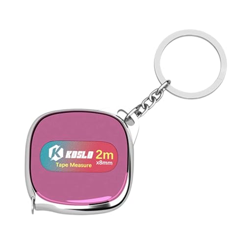 perfk Schlüsselanhänger mit Maßband und Gewichtsverlust-Messungen, Rosa perfk Schlüsselanhänger mit Maßband und Gewichtsverlust-Messungen, Rosa von perfk