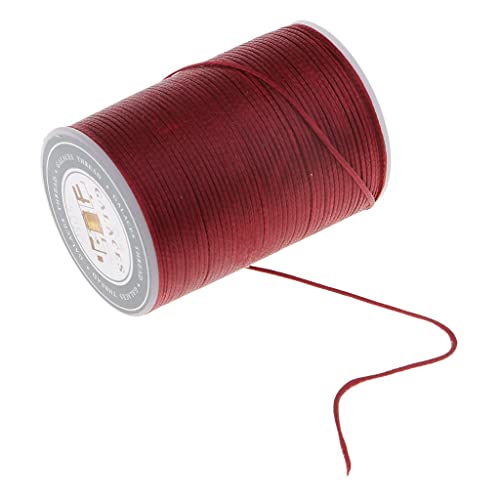 perfk Schnur Multifarbe 0,8mm Band Schmuckband Lederhandwerk, Weinrot perfk Schnur Multifarbe 0,8mm Band Schmuckband Lederhandwerk, Weinrot von perfk