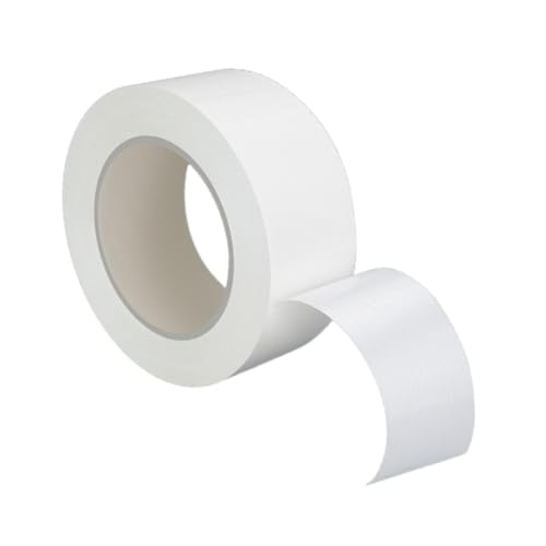 perfk Weißes Hochleistungs-Klebeband, starke Klebedicke, wasserdicht, rückstandsfrei, zum Versiegeln und Flicken für Verpackungen, Heim- und perfk Weißes Hochleistungs-Klebeband, starke Klebedicke, wasserdicht, rückstandsfrei, zum Versiegeln und Flicken für Verpackungen, Heim- und von perfk