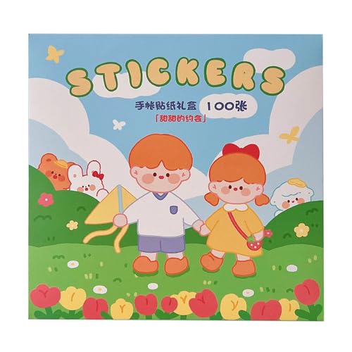 Cartoon Charakter Aufkleber wasserdichtes Haustier niedlich ästhetischer Aufkleber DIY für Becher Notizbücher Cartoon Charakter Aufkleber wasserdichtes Haustier niedlich ästhetischer Aufkleber DIY für Becher Notizbücher von petjoyful