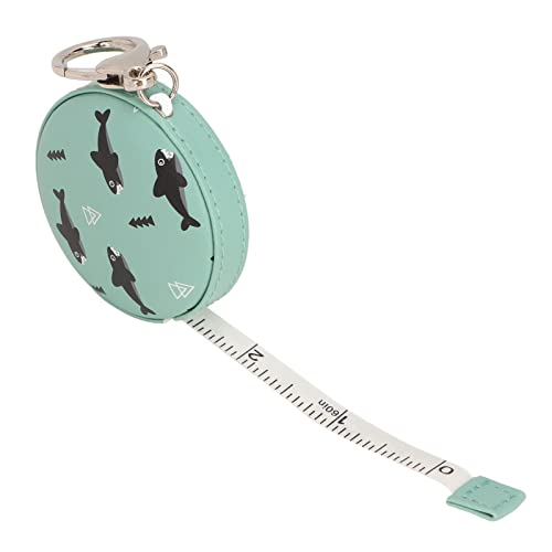 petjoyful Körpermaß-Band mit zwei Maßstabs maßhaltiger hoher Genauigkeit tragbares PU-Lederband-Maß 4,9 ft zum Nähen, manuelle Schneiderei von petjoyful