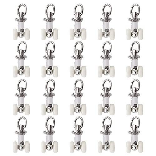 PETSOLA 20 Stück Gardinenrollen aus Aluminiumlegierung, Gardinenhalter PETSOLA 20 Stück Gardinenrollen aus Aluminiumlegierung, Gardinenhalter von petsola
