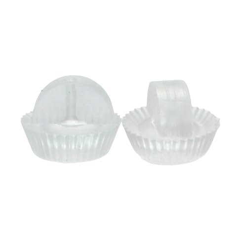 pewterhooter Damen 10 Paar bequeme und sichere Ohrring-Verschlüsse für Ohrstecker mit Ringgrößenmesser pewterhooter Damen 10 Paar bequeme und sichere Ohrring-Verschlüsse für Ohrstecker mit Ringgrößenmesser von pewterhooter