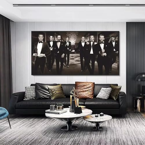 Ölgemälde auf Leinwand, Poster, Motiv: Paten aus dem berühmten Film, der Wolf der Wall Street, 58 x 88 cm, ungerahmt Ölgemälde auf Leinwand, Poster, Motiv: Paten aus dem berühmten Film, der Wolf der Wall Street, 58 x 88 cm, ungerahmt von phtnmaihw