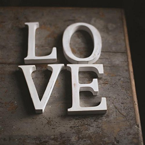 Weiße Holzbuchstaben "LOVE" zur Dekoration von Hochzeiten Weiße Holzbuchstaben "LOVE" zur Dekoration von Hochzeiten von pickapp srls