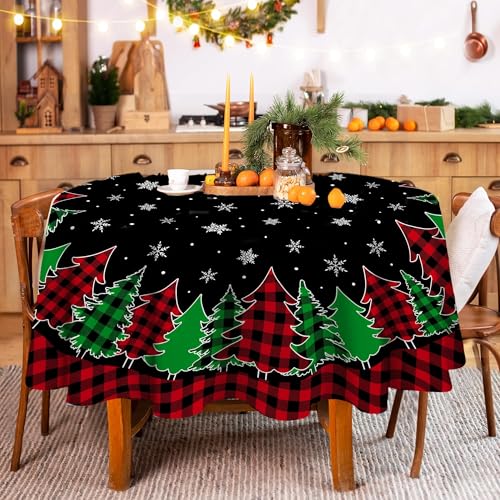 pinata Weihnachtstischdecke 70 rund Zoll für Tisch, Weihnachtsdekoration, Schwarz pinata Weihnachtstischdecke 70 rund Zoll für Tisch, Weihnachtsdekoration, Schwarz von pinata