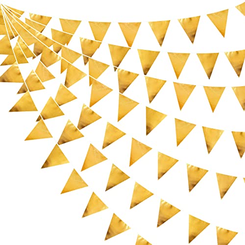 Gold Party Decorations Metallic Fabric Triangle Pennant Banner Gold Flag Bunting Garland for Graduation Birthday Wedding Anniversary Bridal Shower Bachelorette Engagement Hen Party Decoration Supplies Gold Party Decorations Metallic Fabric Triangle Pennant Banner Gold Flag Bunting Garland for Graduation Birthday Wedding Anniversary Bridal Shower Bachelorette Engagement Hen Party Decoration Supplies von pinkblume