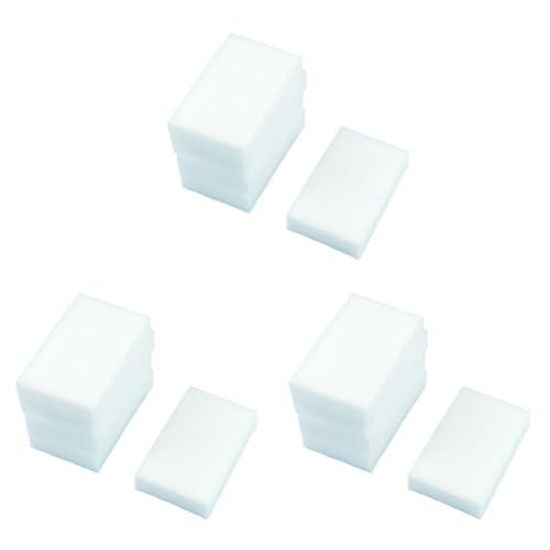 pintoc 60 Stueck Magie Multi Schwamm Reinigen Schaumreiniger Reinigung Radiergummi Auto Waschen Kueche 10cmX6cmX2cm () von pintoc