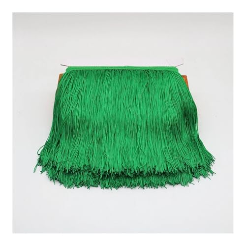Fransenborte aus Polyester, 15 cm lang, für Vorhänge, Kleidung, Fransen zum Nähen, Basteln, Grün Fransenborte aus Polyester, 15 cm lang, für Vorhänge, Kleidung, Fransen zum Nähen, Basteln, Grün von pipisweet