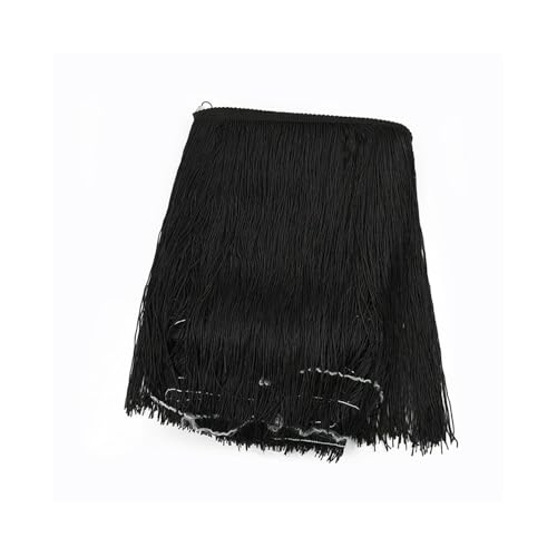 Fransenborte für Kleidung, Kleider, Vorhänge, Nähzubehör, dekoratives Spitzenband, Kleidungsbastelbedarf, 5 m, 30 cm (Nr. 1) von pipisweet