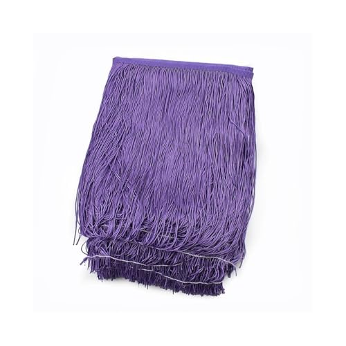 Fransenborte für Kleidung, Kleider, Vorhänge, Nähzubehör, dekoratives Spitzenband, Kleidungsbastelbedarf, 5 m, 30 cm (Nr. 51) von pipisweet