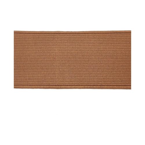 Gummiband zum Umklappen, 2 m, 20/25/30/40/50 mm, Gummiband für Unterwäsche, Hosen, BH, Gummi-Kleidung, verstellbarer weicher Bund, elastisch (Kaffee, 40 mm) von pipisweet