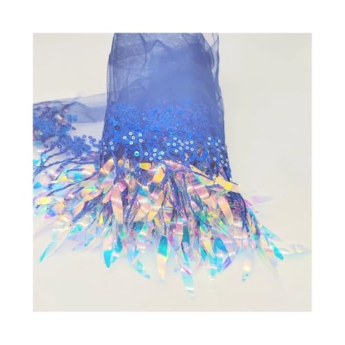 Pailletten-Quaste, Netzstoff, Spitzenbesatz, Dekoration, Kleid, Fransen, Quasten, Stoff, DIY, Hochzeitskleid, Kleidung, Nähen, Handwerk, Zubehör, 18 cm, Königsblau, 4,5 m Pailletten-Quaste, Netzstoff, Spitzenbesatz, Dekoration, Kleid, Fransen, Quasten, Stoff, DIY, Hochzeitskleid, Kleidung, Nähen, Handwerk, Zubehör, 18 cm, Königsblau, 4,5 m von pipisweet