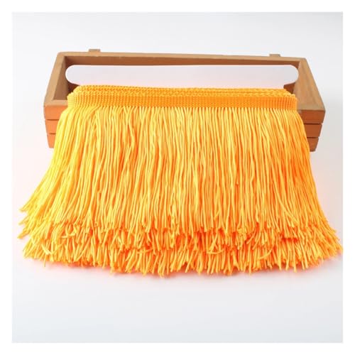 Spitzenband mit Fransen, Spitze, Quasten, 10 cm, DIY-Dekoration, Kleid, Bühnenaufführung, Spitzenband (Gold) von pipisweet