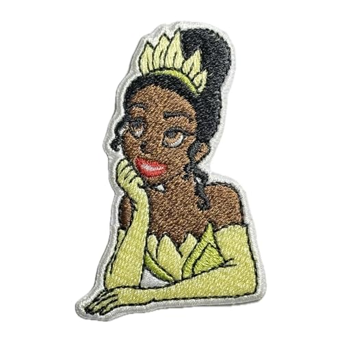 pipomama Tiana Bügelbild Prinzessin IRO auf Patches für Kleidung bestickte Applikation Patch Abzeichen Aufnähen Emblem DIY Handwerk pipomama Tiana Bügelbild Prinzessin IRO auf Patches für Kleidung bestickte Applikation Patch Abzeichen Aufnähen Emblem DIY Handwerk von pipomama