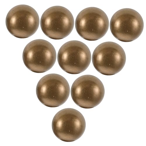 10 Stück Antik Messing Runde Knöpfe für Nähprojekte, Vintage Stil Metallknöpfe für Mäntel, Anzüge und DIY Kleidung von pistro