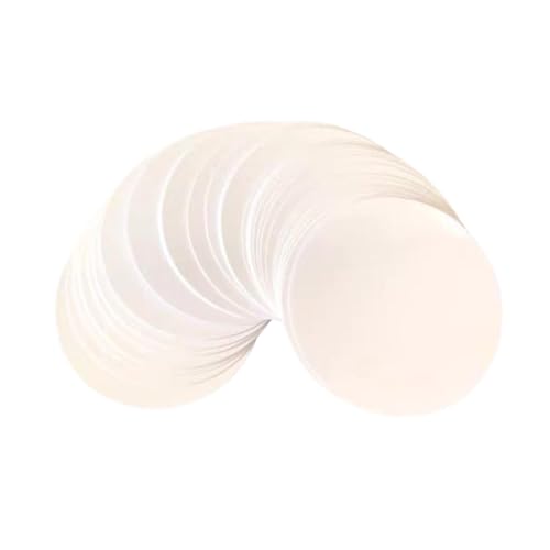 100 x Knopfabzeichen, blanko, Papierknöpfe, Bastelzubehör, leichte Bastelmaterialien für Kinder und Bastelliebhaber, 32 mm von pistro