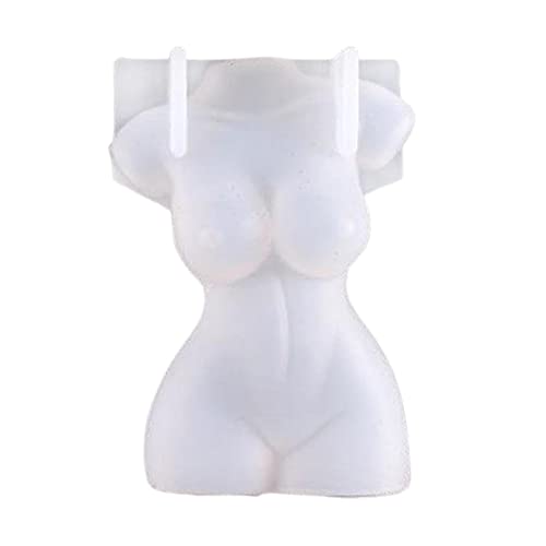 3D Menschlicher Körper Silikon für Kerzenherstellung, Epoxidharz Gießen, Seife Basteln, Statue Dekoration DIY, Modell 6 von pistro