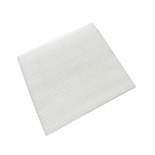 EPE Verpackungsschaumplatte, zuschneidbar, Polsterschaum für Kamera-Aufbewahrung, Basteln und Schutzverpackungen (weiß, 33 x 25 x 2 cm) – 500 x 300 x 20 mm von pistro
