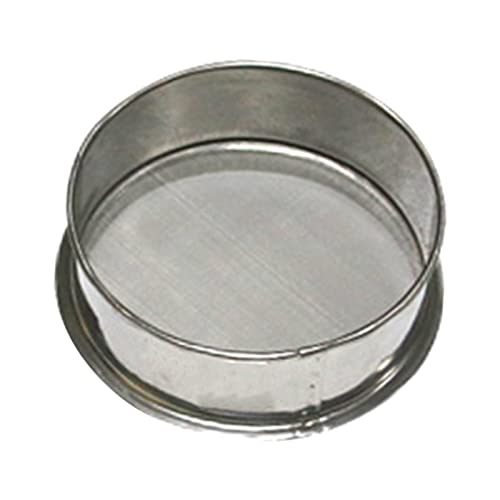 Edelstahl-Keramikglasur-Siebfilter für Polymer-Ton, Schlamm, Schlamm und flüssige Glasur, 9,5 cm Edelstahl-Keramikglasur-Siebfilter für Polymer-Ton, Schlamm, Schlamm und flüssige Glasur, 9,5 cm von pistro